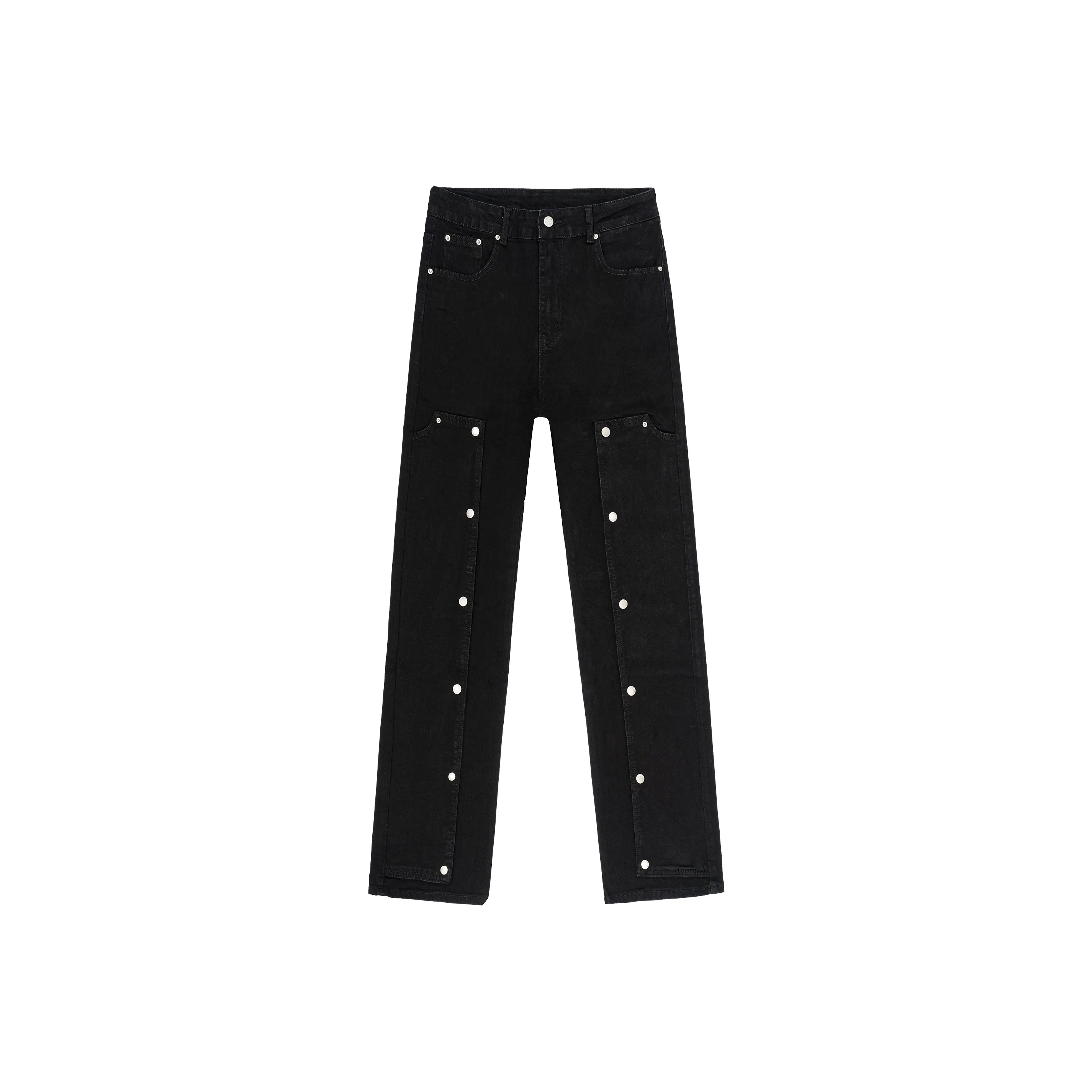 XINYINSU Jeans Unisex Black