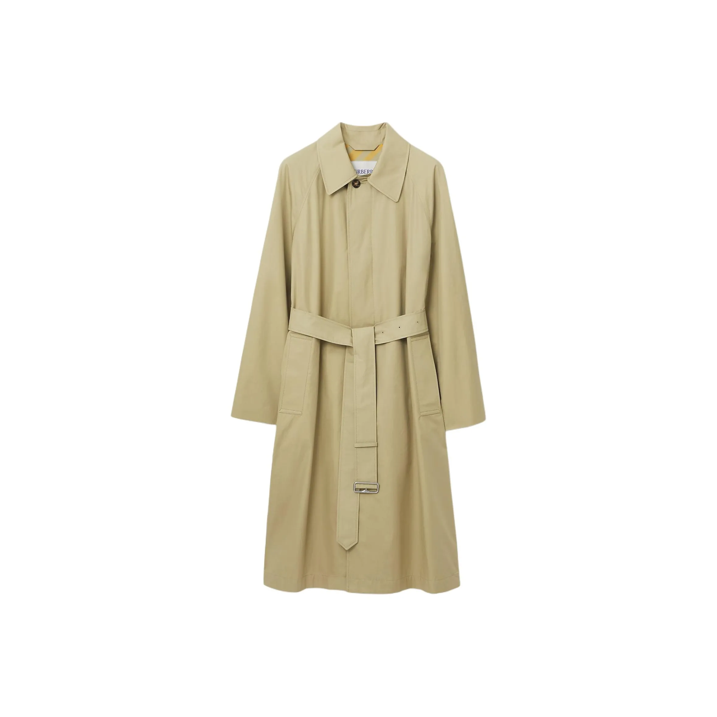Burberry Trench Coats Men's Camel