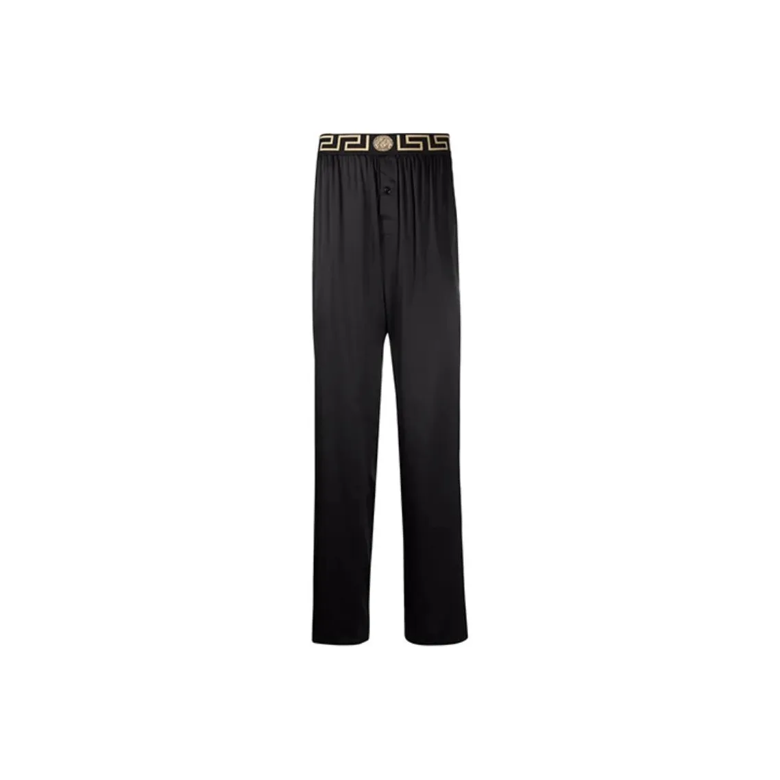 VERSACE Greca Border Silk Pyjama Trousers