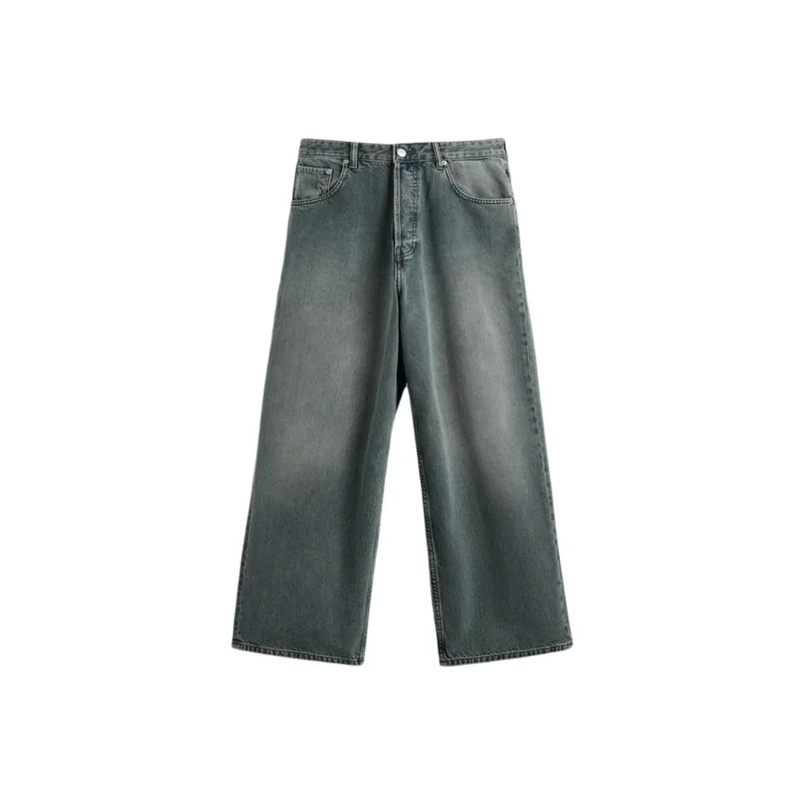 ZARA Blue Green Men's Jeans ZARA Синие Зеленые Мужские Джинсы