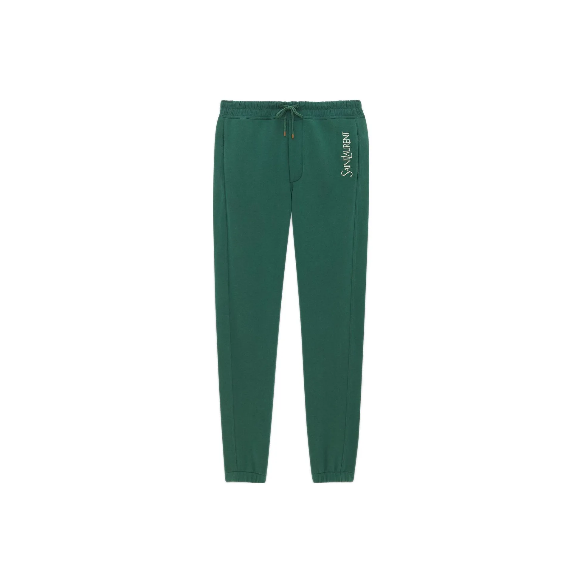 SAINT LAURENT Logo Embroidered Drawstring Sweatpants