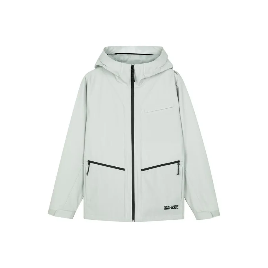 Skechers Куртки и Пальто Мужской Шторм Серый