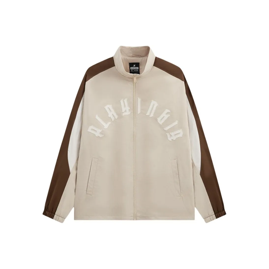 XTEP Тренчкот Мужской CAVE Желтый Агаровое дерево Умбра Хлопок Белый