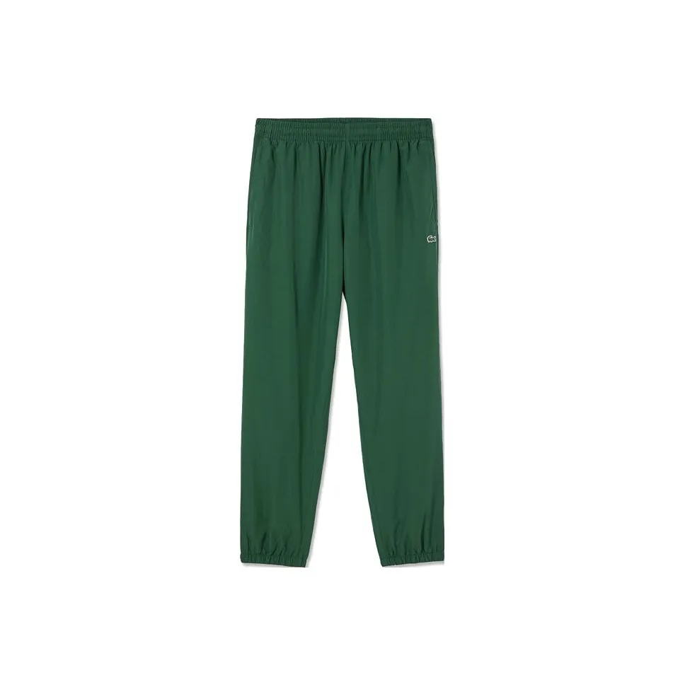 LACOSTE Вязаные тренировочные брюки мужские зеленые