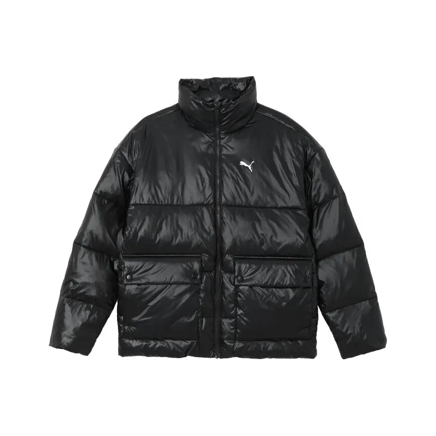 PUMA Основной Хлопковый пуховик Пуховая куртка Мужской Черный