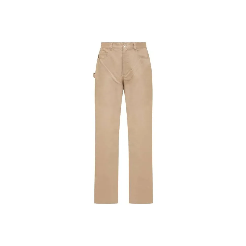 JW Anderson Brown Men's Casual Pants JW Anderson Коричневые Мужские Повседневные Штаны