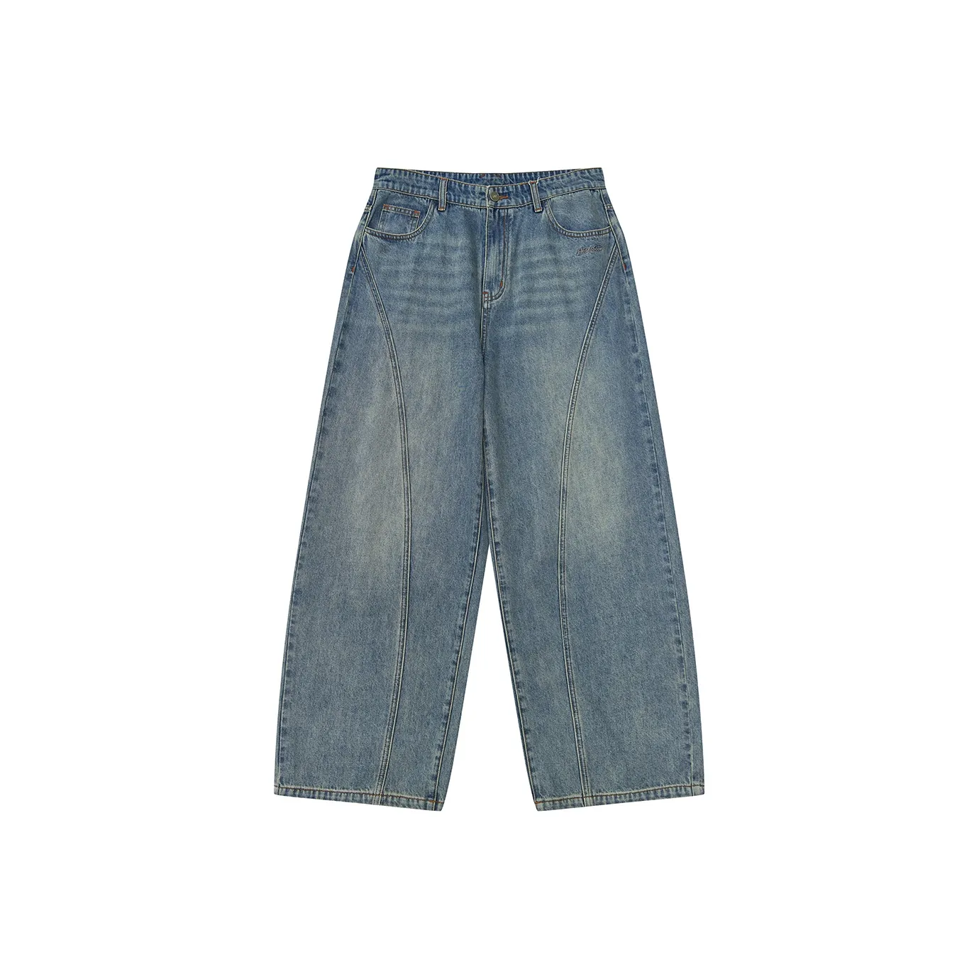 Heartboon Jeans Unisex Denim Blue