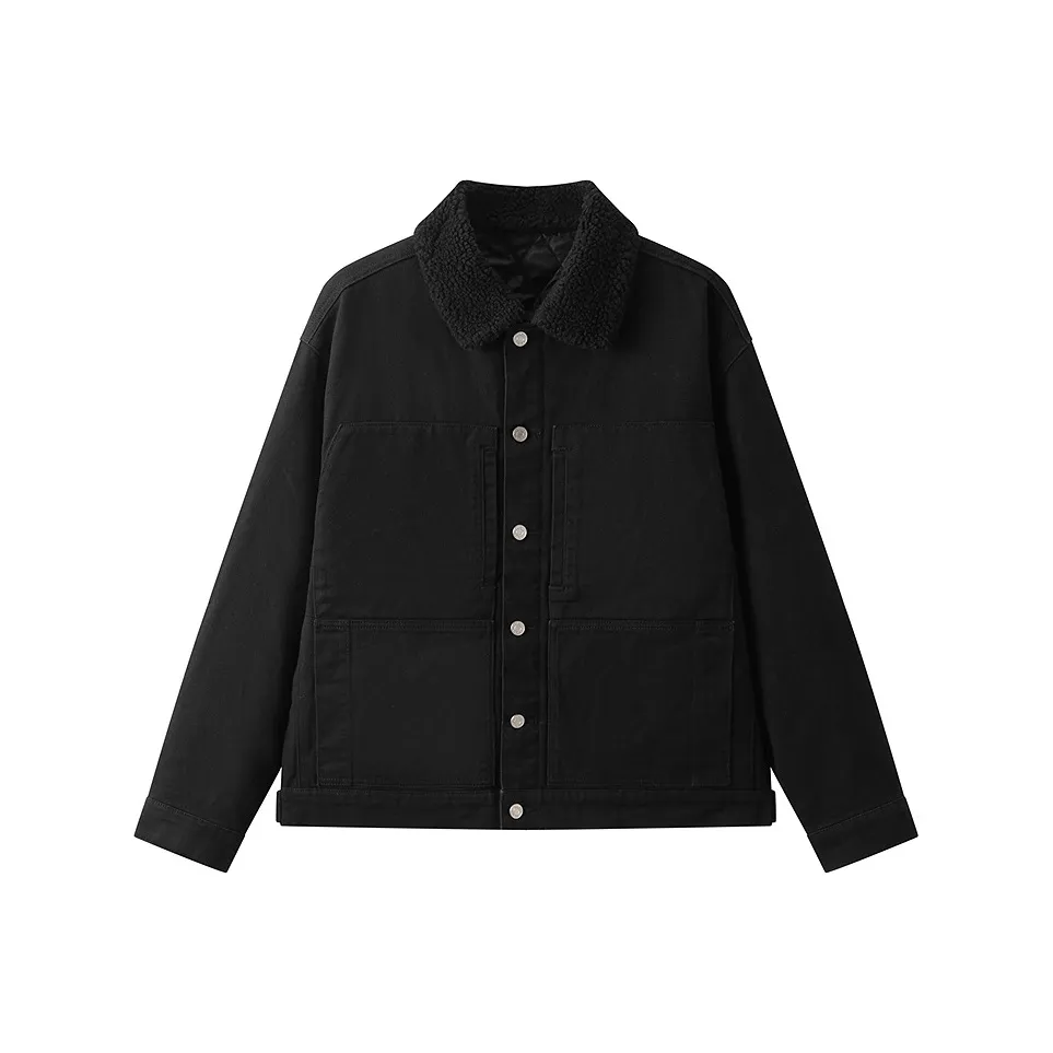 Gxg Jeans Куртки и Пальто Мужской Черный