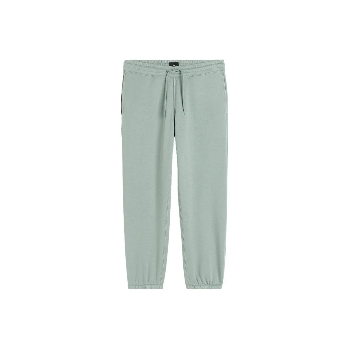 H&M Knitted Sports Pants Men's Light Khaki Green