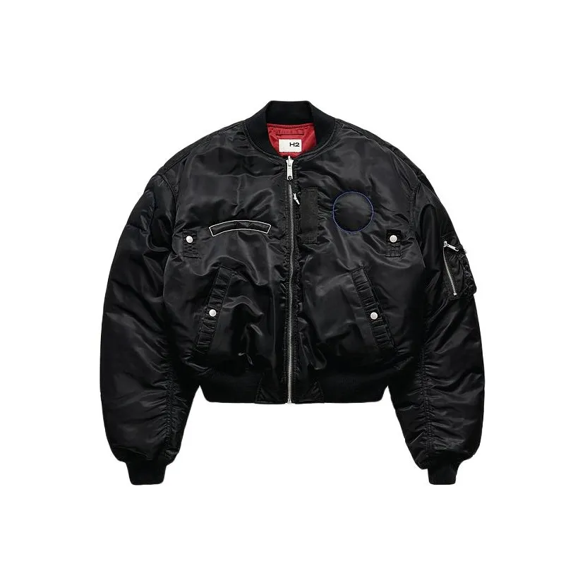 H&M H2 Collaboration Series Jackets Unisex Black