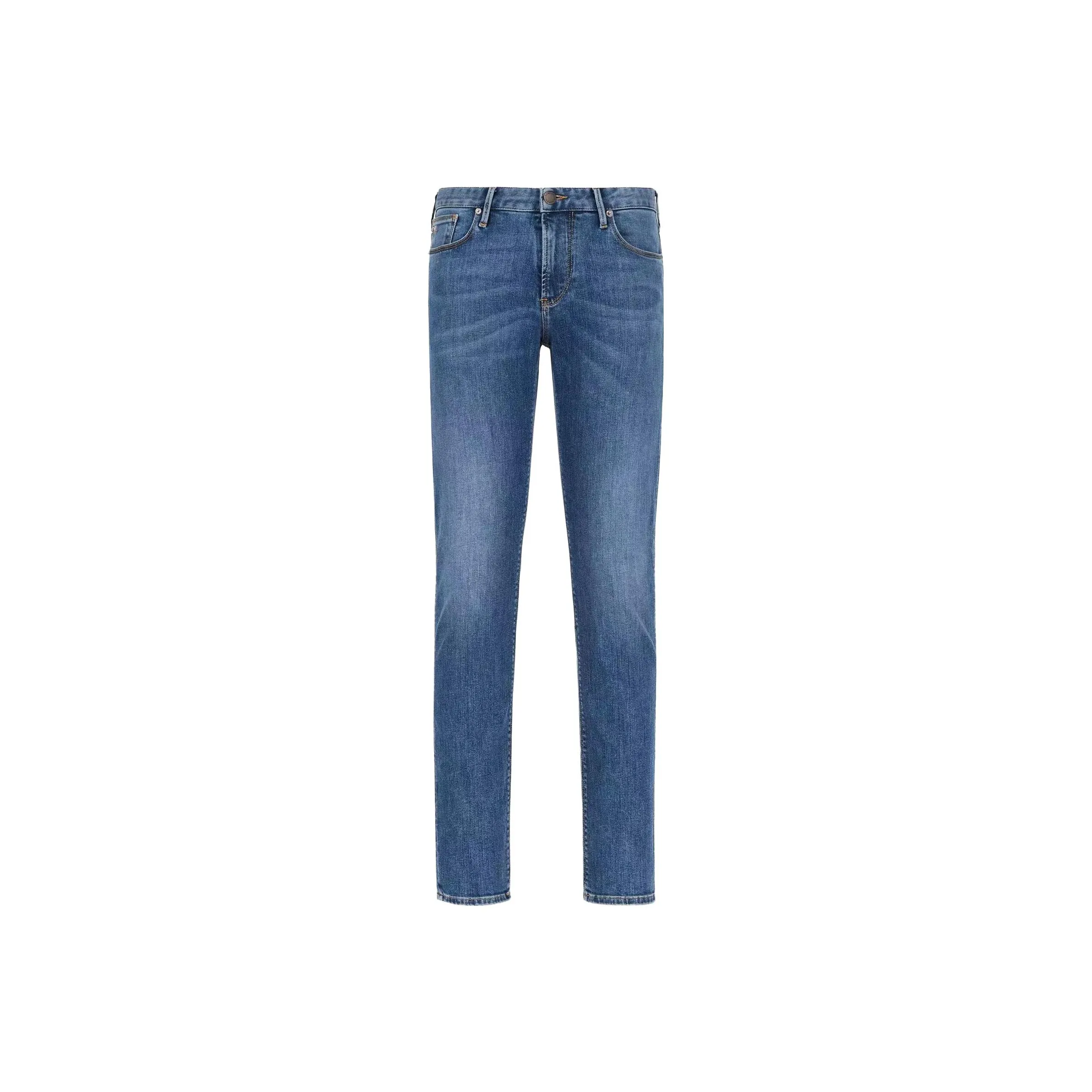 EMPORIO ARMANI J06 Slim fit Washed 11.5 oz Comfort denim Jeans