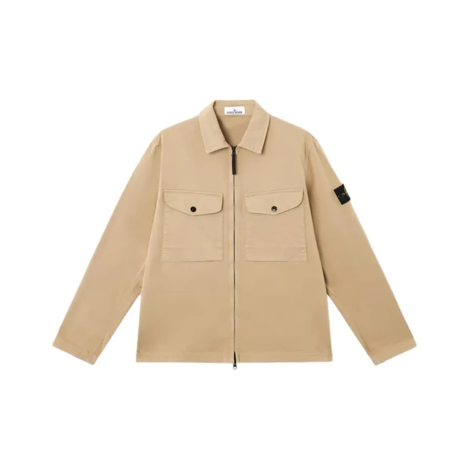 STONE ISLAND Куртки и Пальто Мужской Хаки