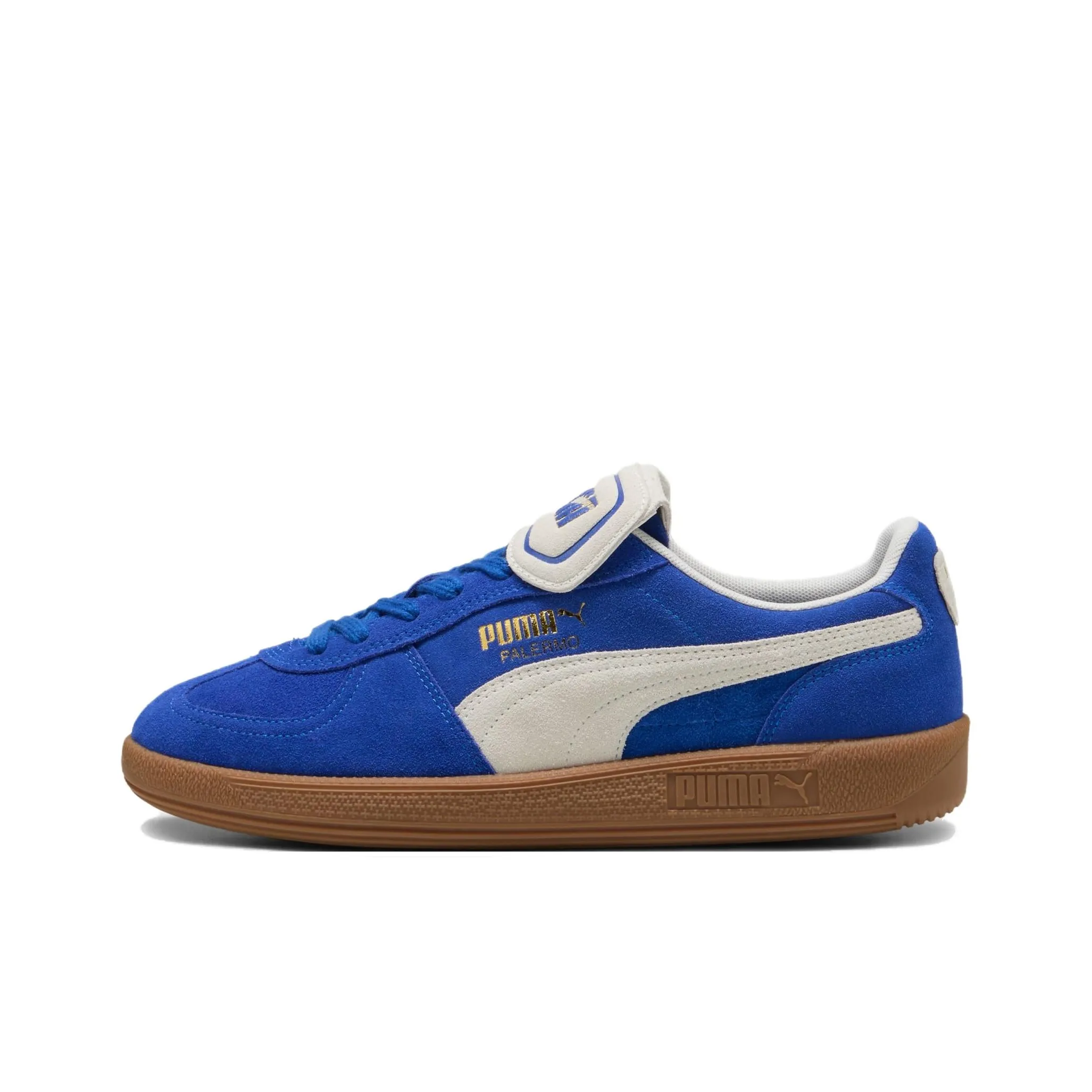 PUMA Palermo PREMIUM Low Топ Тренировочные Кроссовки Унисекс Синие Белые
