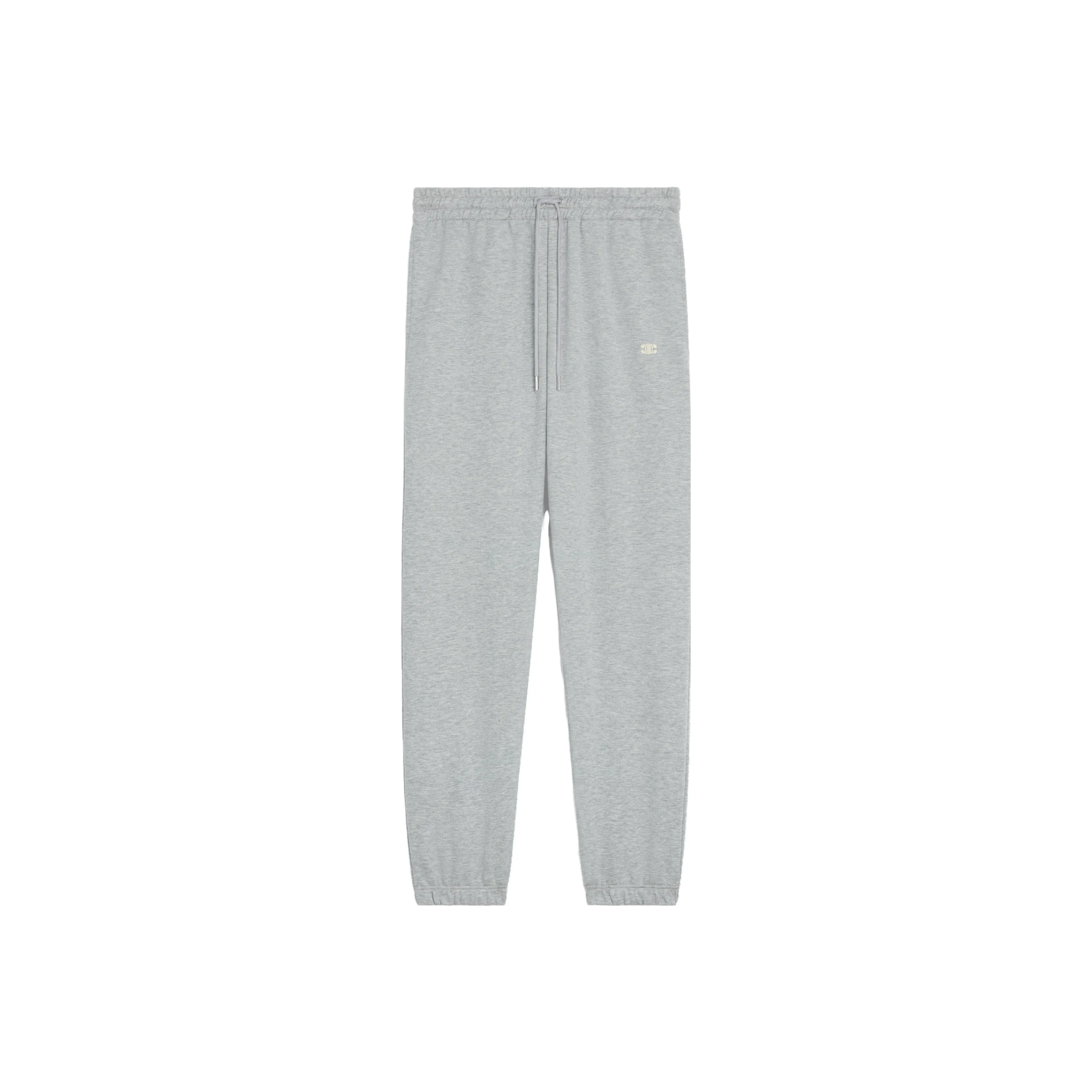 CELINE Triomphe Loose Track Pants In Cotton And Cashmere