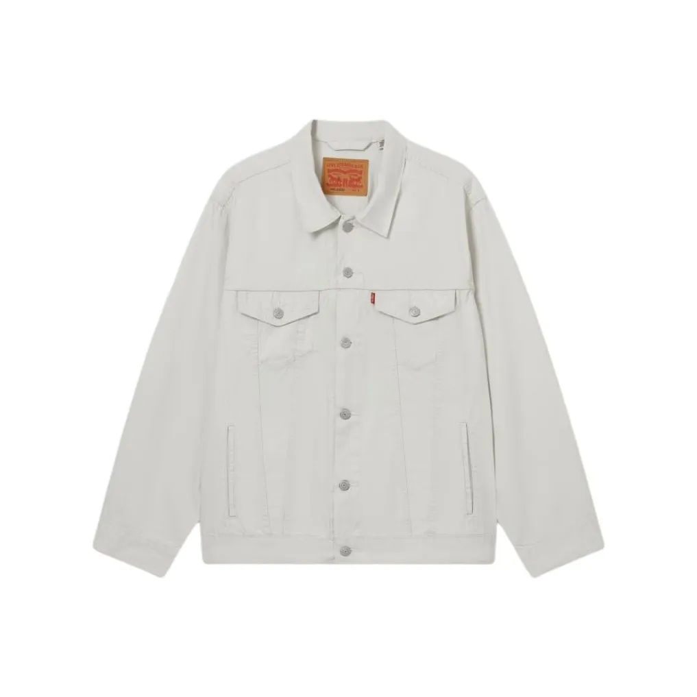 Levi's Куртки и Пальто Мужские Серый Белый