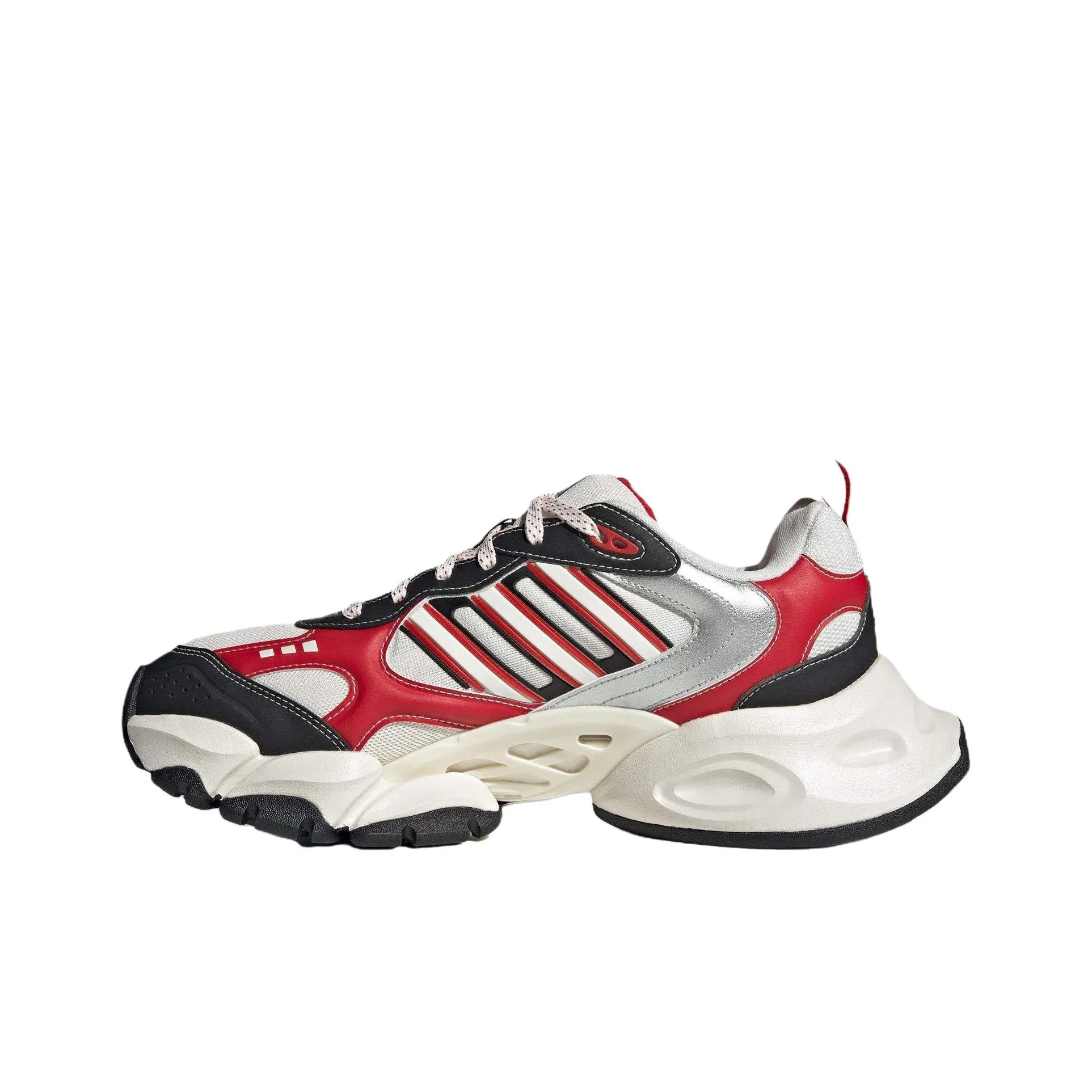 Adidas XLG Cushioning And Breathable Low Top Casual Running Shoes Unisex Red