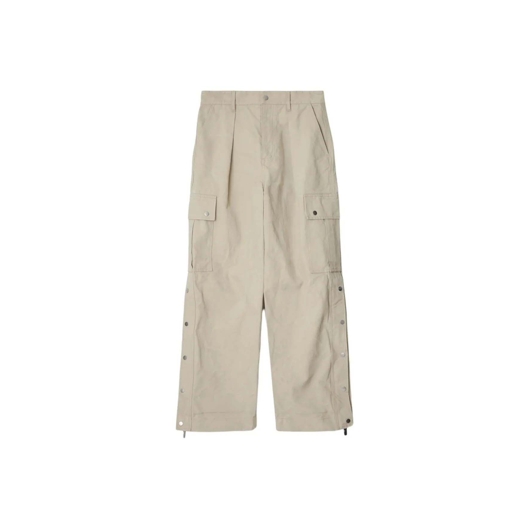 Burberry Wide leg Cotton Cargo Trousers