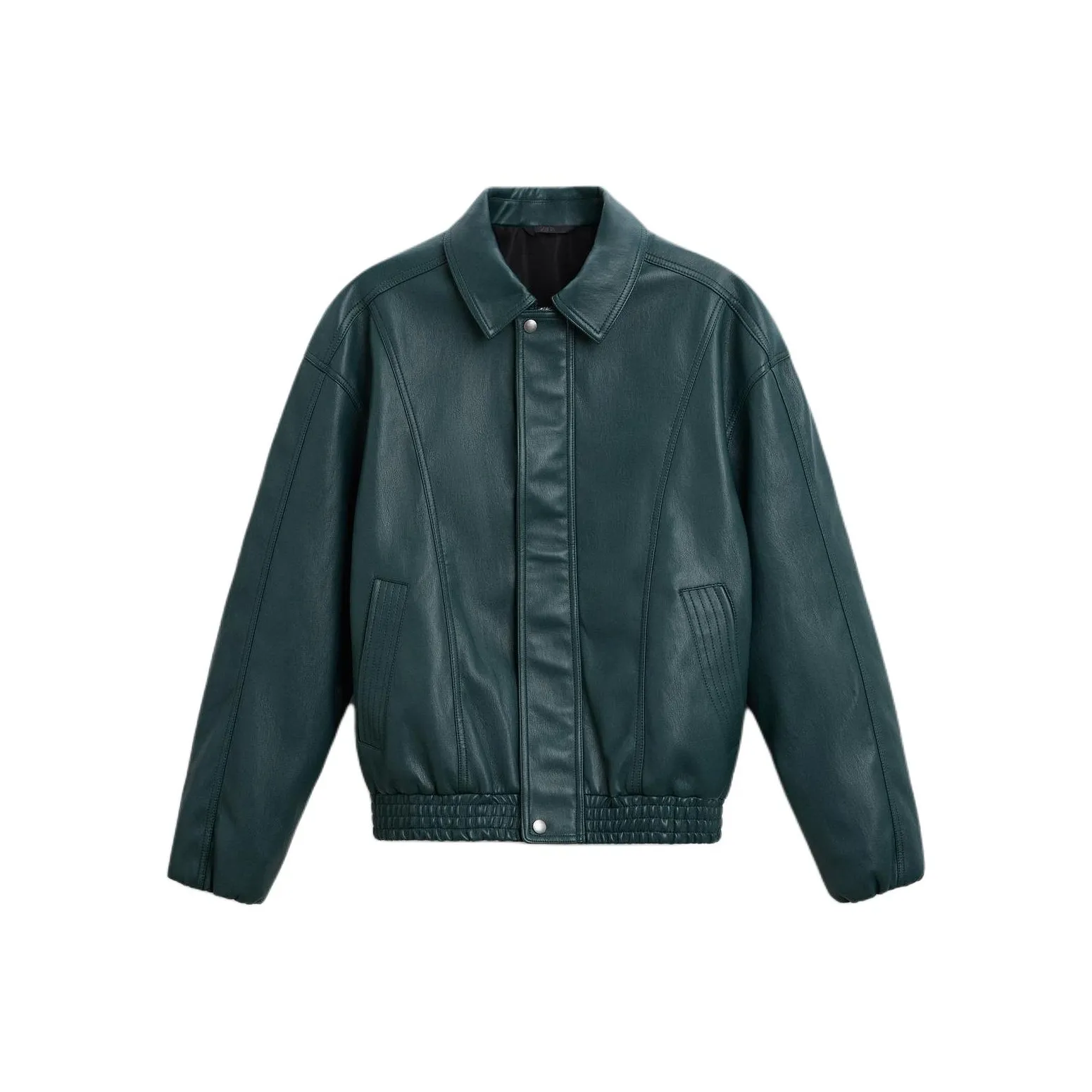 ZARA Куртки и Пальто Мужской Утка Зеленый