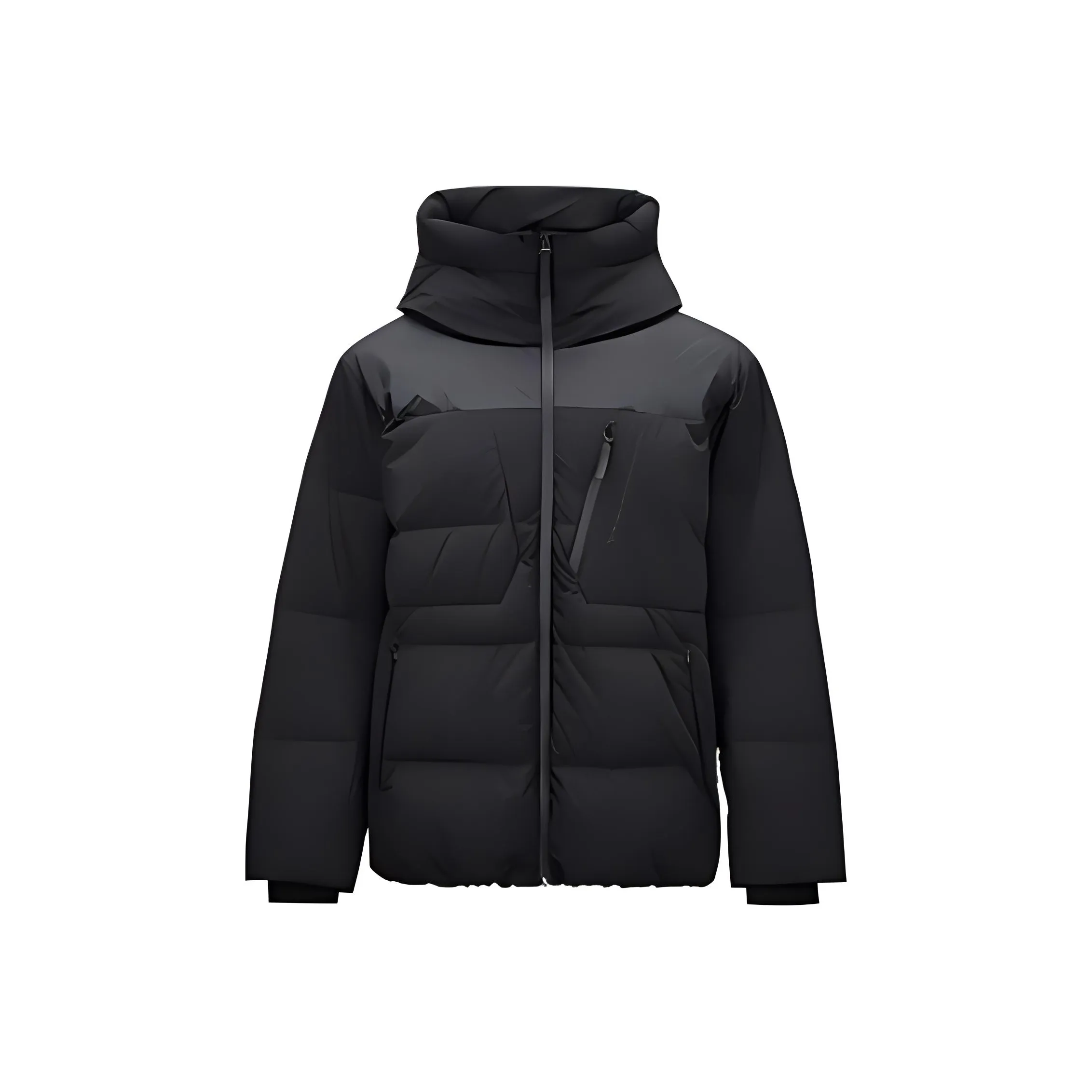 Skechers Mountain and Wild Outdoor Series Пуховик Унисекс Угольный Черный