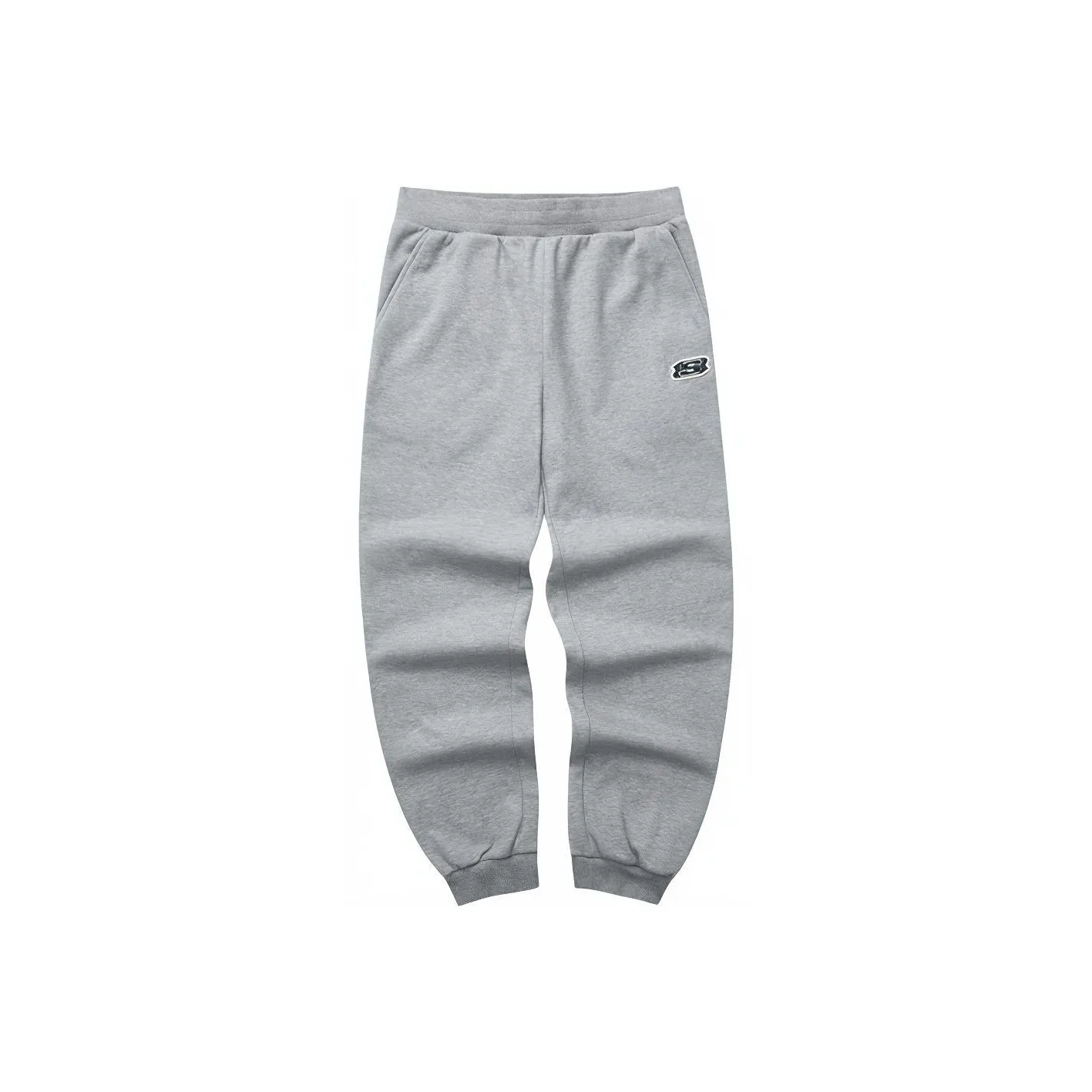 Skechers Colorful Knitted Sweatpants Men's Medium Heather Gray/004F