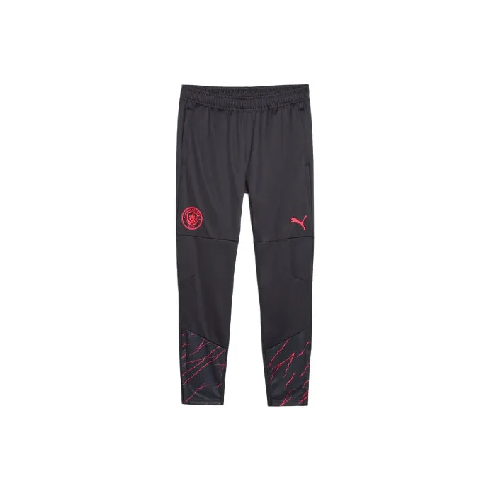 PUMA Manchester City Knitted Sweatpants Men Dark Color Marine Blue