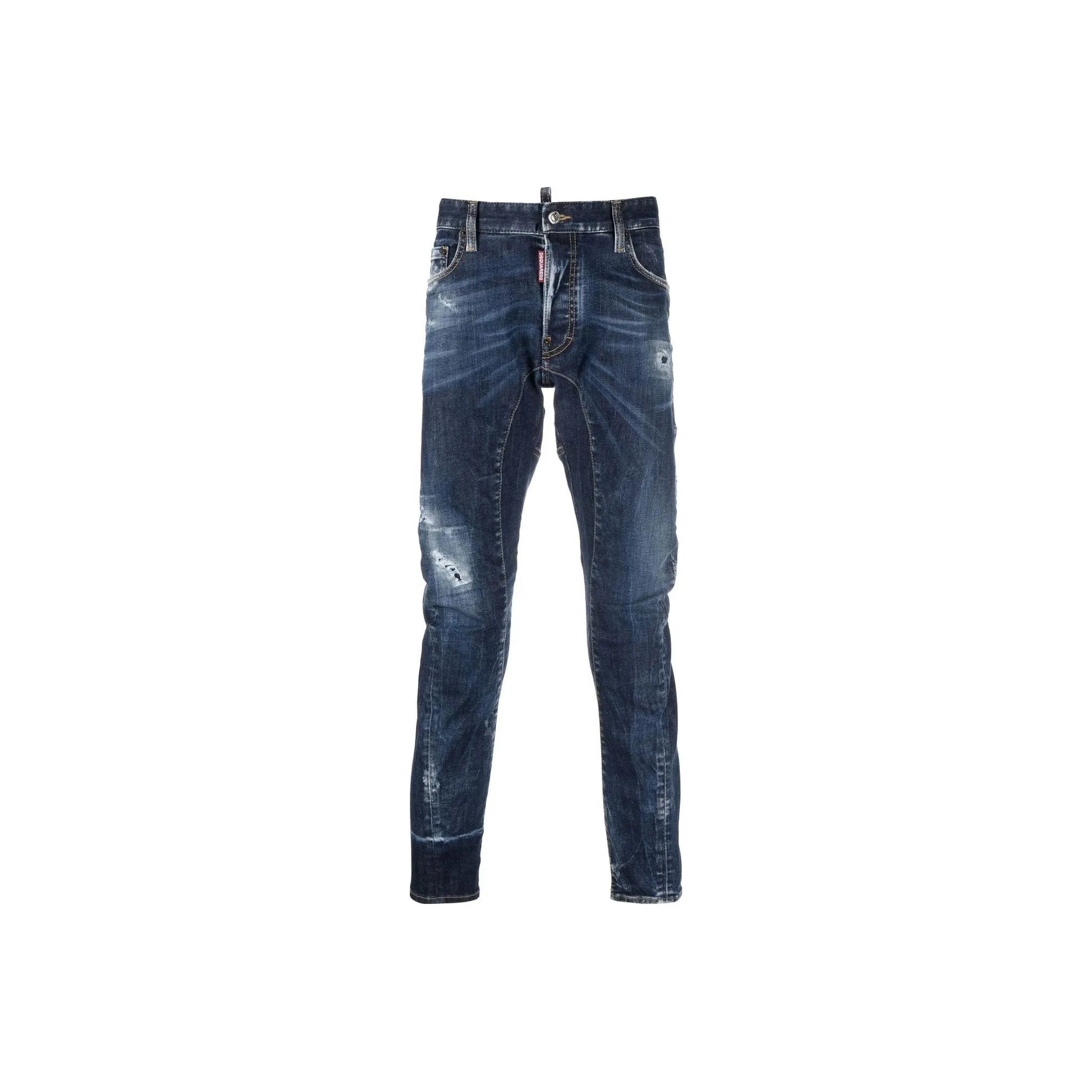 DSQUARED 2 Straight Leg Distressed Skinny leggings jeans