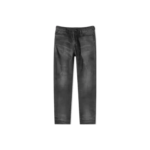 JOHN ELLIOTT Черные Мужские Джинсы