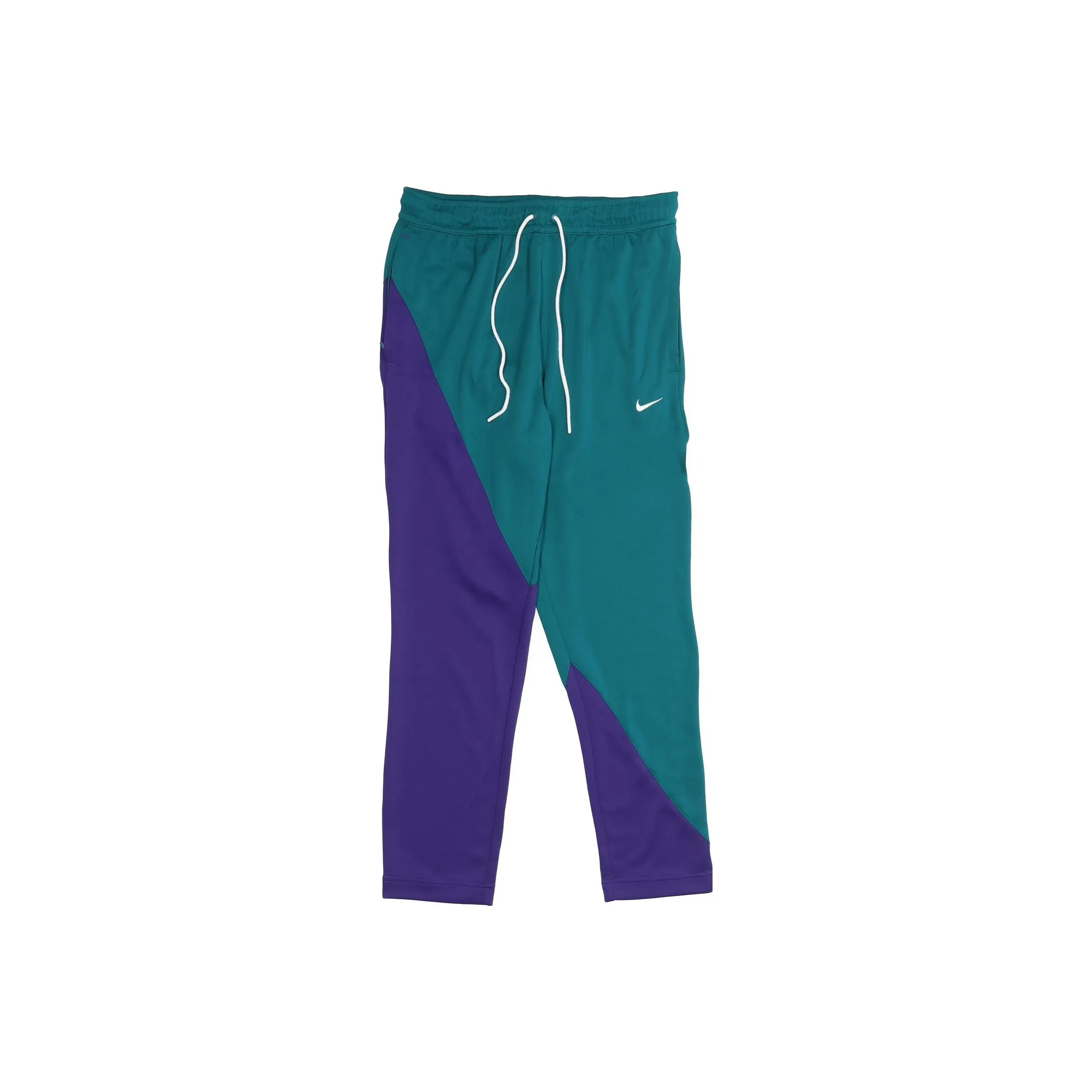 Nike Knitted Sweatpants Men's Green Purple