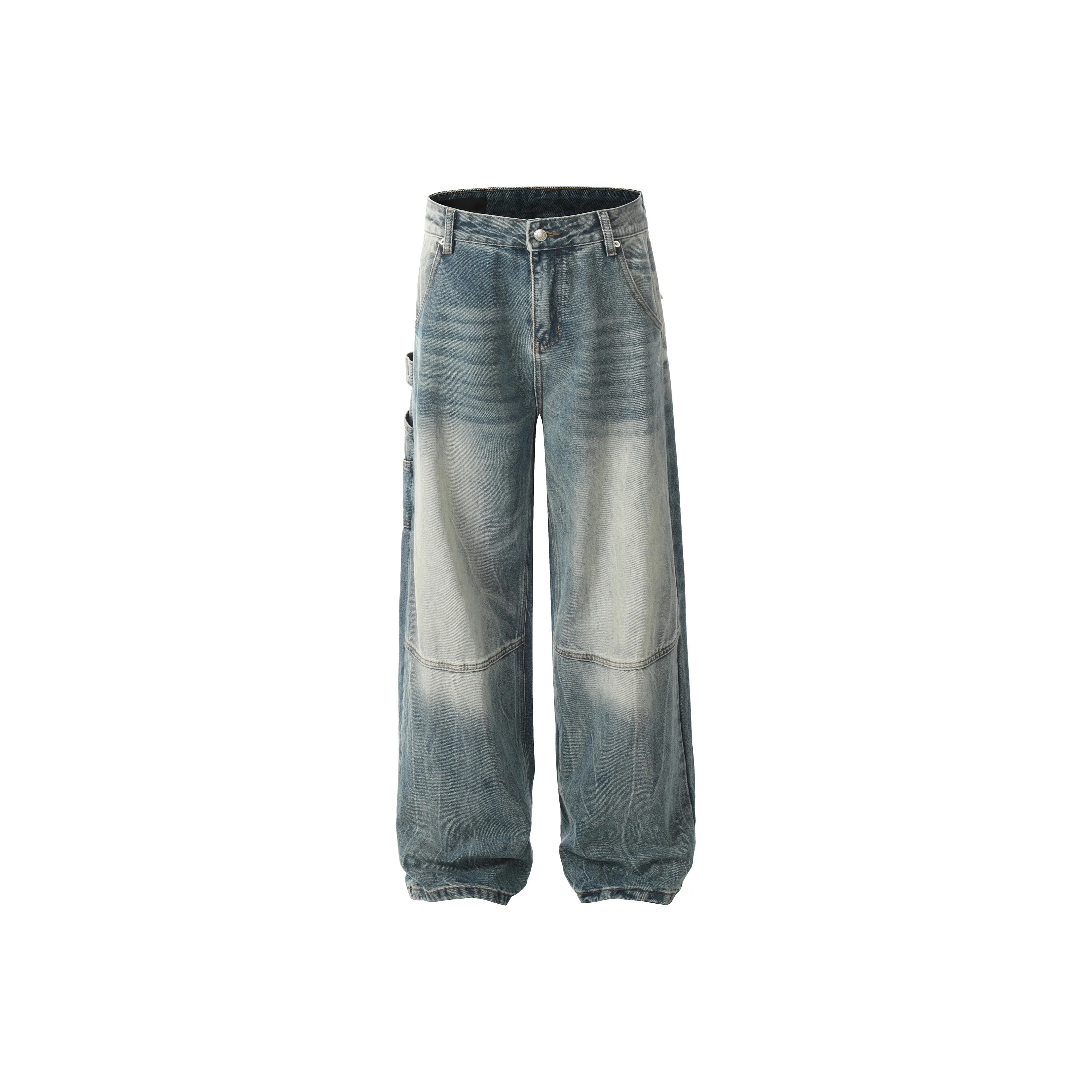 GBXM Jeans Unisex Vintage Blue
