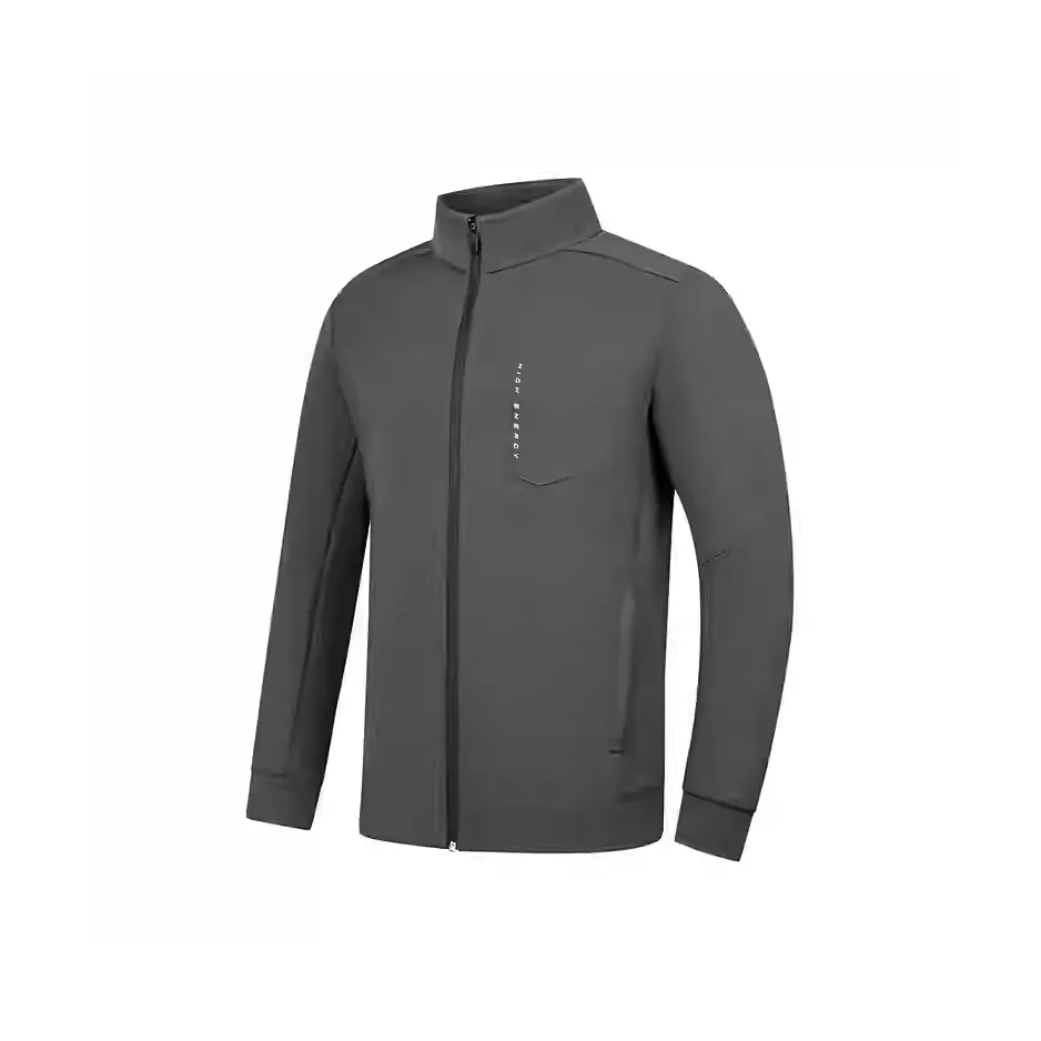 QIAODAN Sports Life Collection Jackets & Coats Men's Lightning Gray