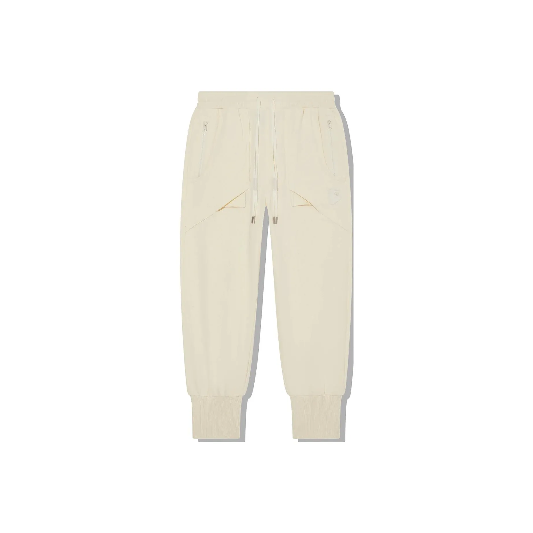 LINING Li Ning x Jackie Chan Co Бренд Kung Fu Series Вязаные Тренировочные Штаны Мужские Папир Белый