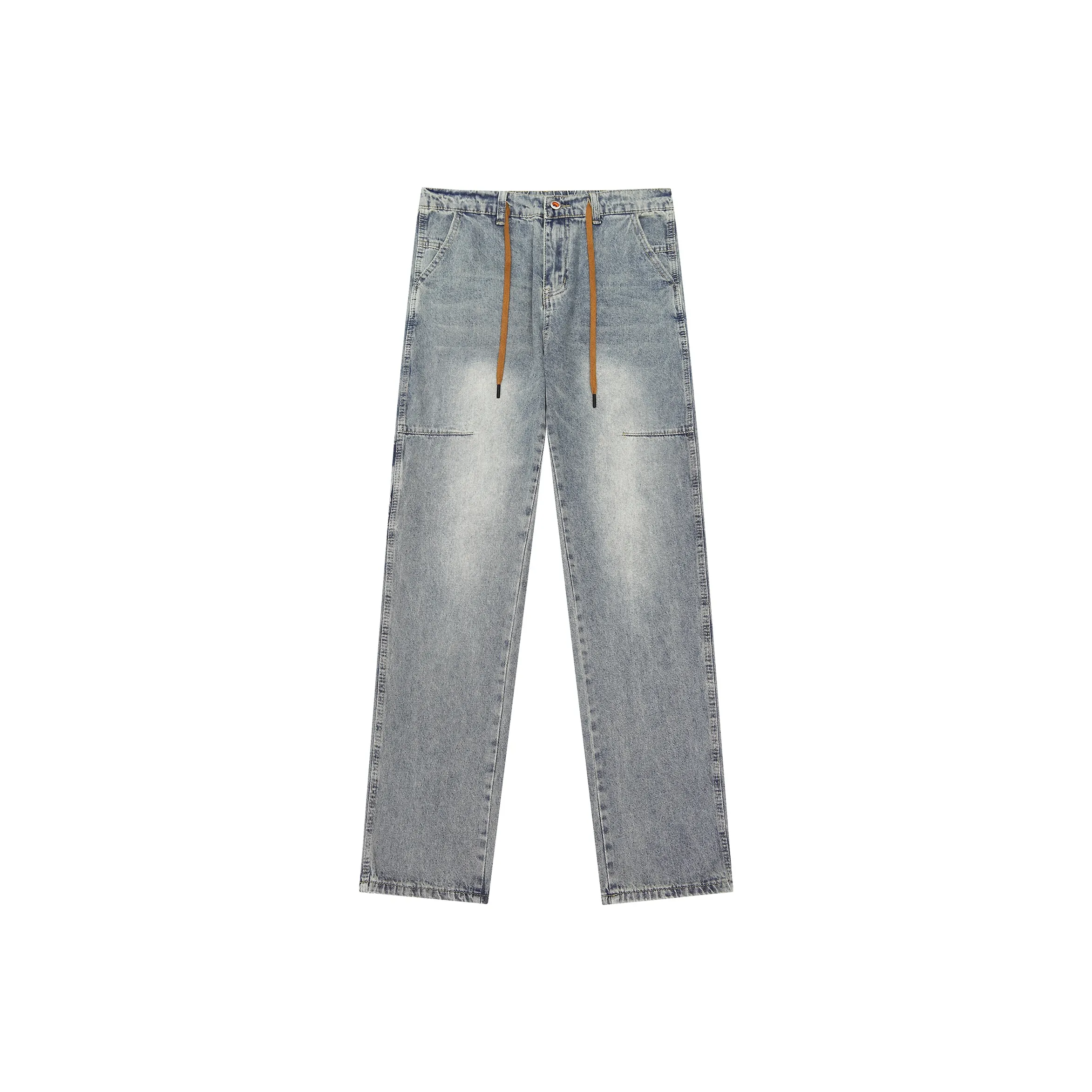 MAISON VINSON Джинсы Унисекс Винтаж Синий
