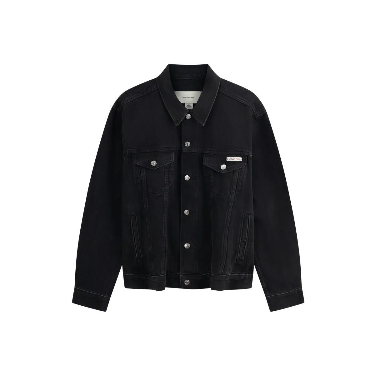 CALVIN KLEIN Jackets Coats Men's Denim Black