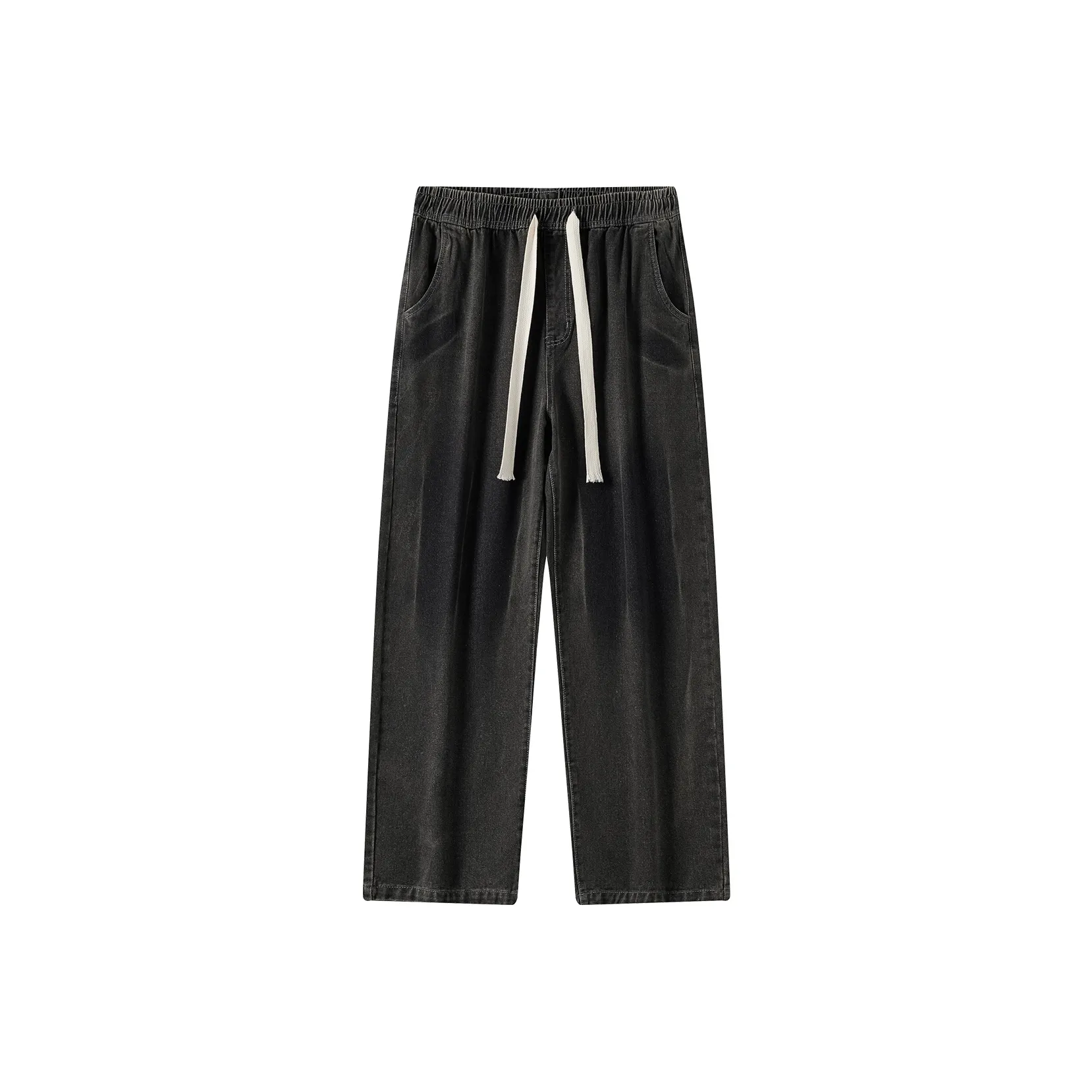 LEVEL RELAX Series Jeans Unisex Black