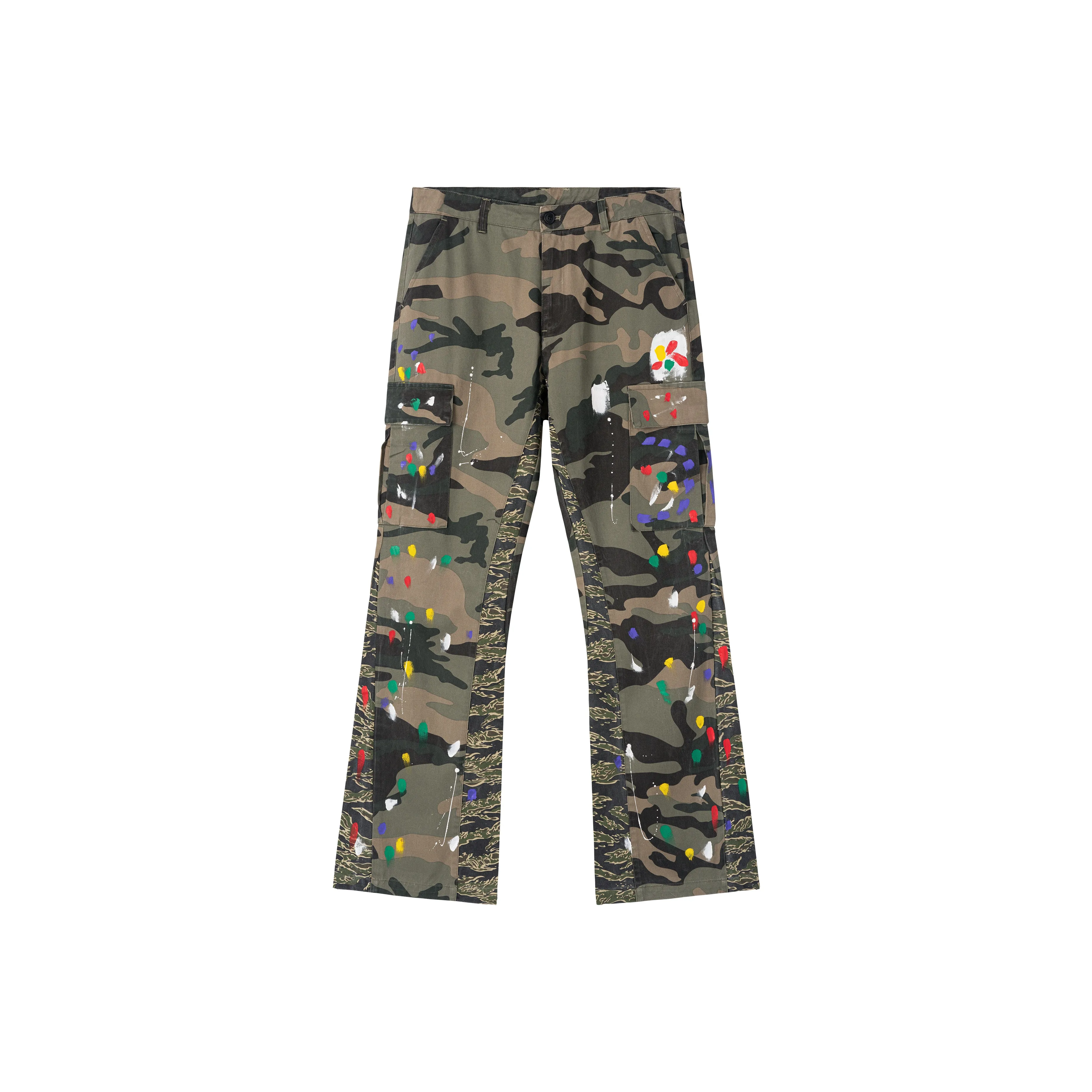XINYINSU Casual Pants Unisex Green