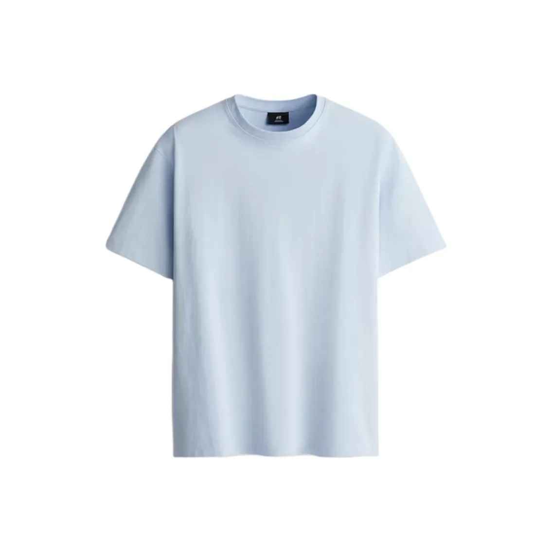 H&M T Shirts Men's Light Blue