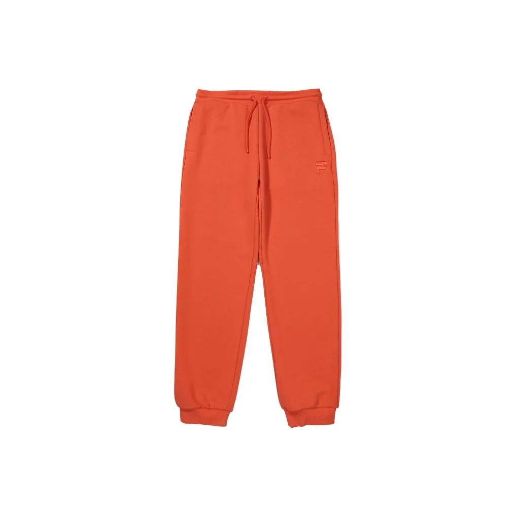 FILA Knitted Sweatpants Men's Orange