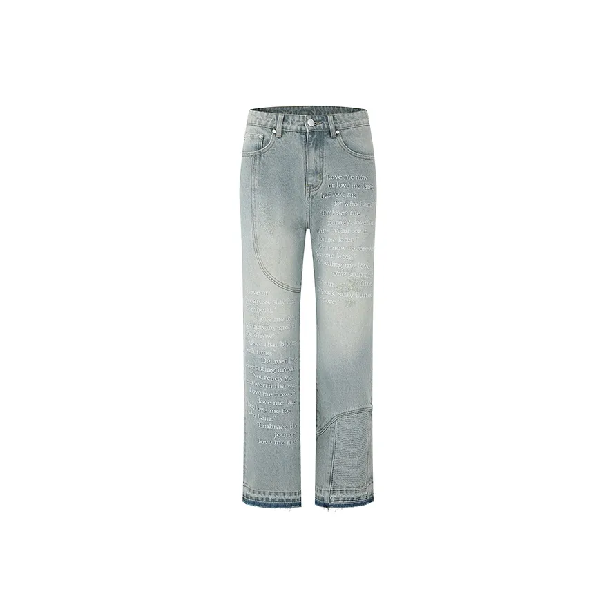 LOVE ME LATER Jeans Unisex Blue
