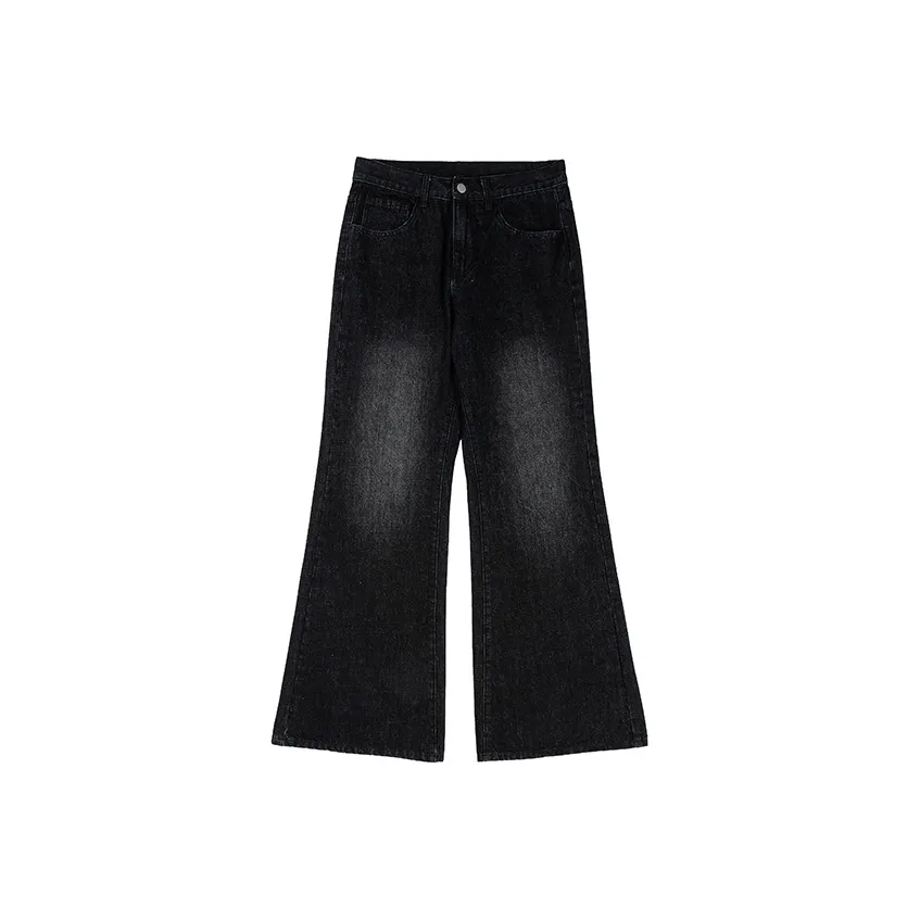 COUNTRY MOMENT Джинсы Унисекс Выстиранный Черный