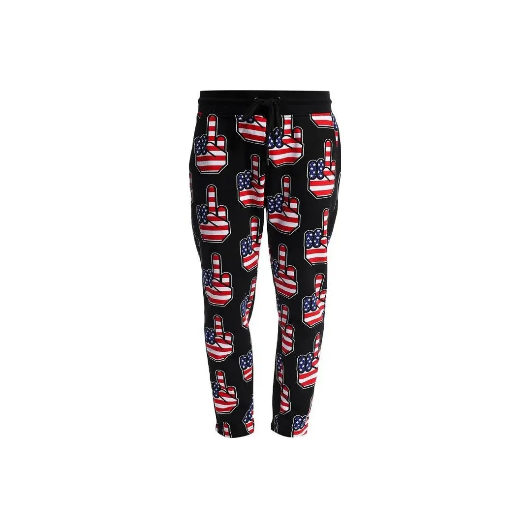 MOSCHINO Knitted Sweatpants Men's Black