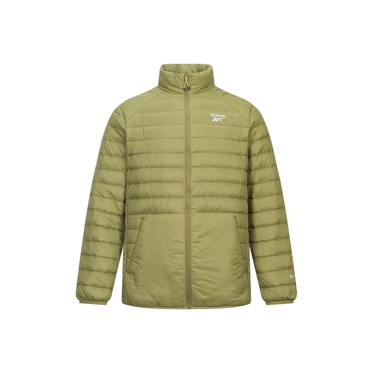 Reebok совместный пуховик унисекс оливково-зеленый