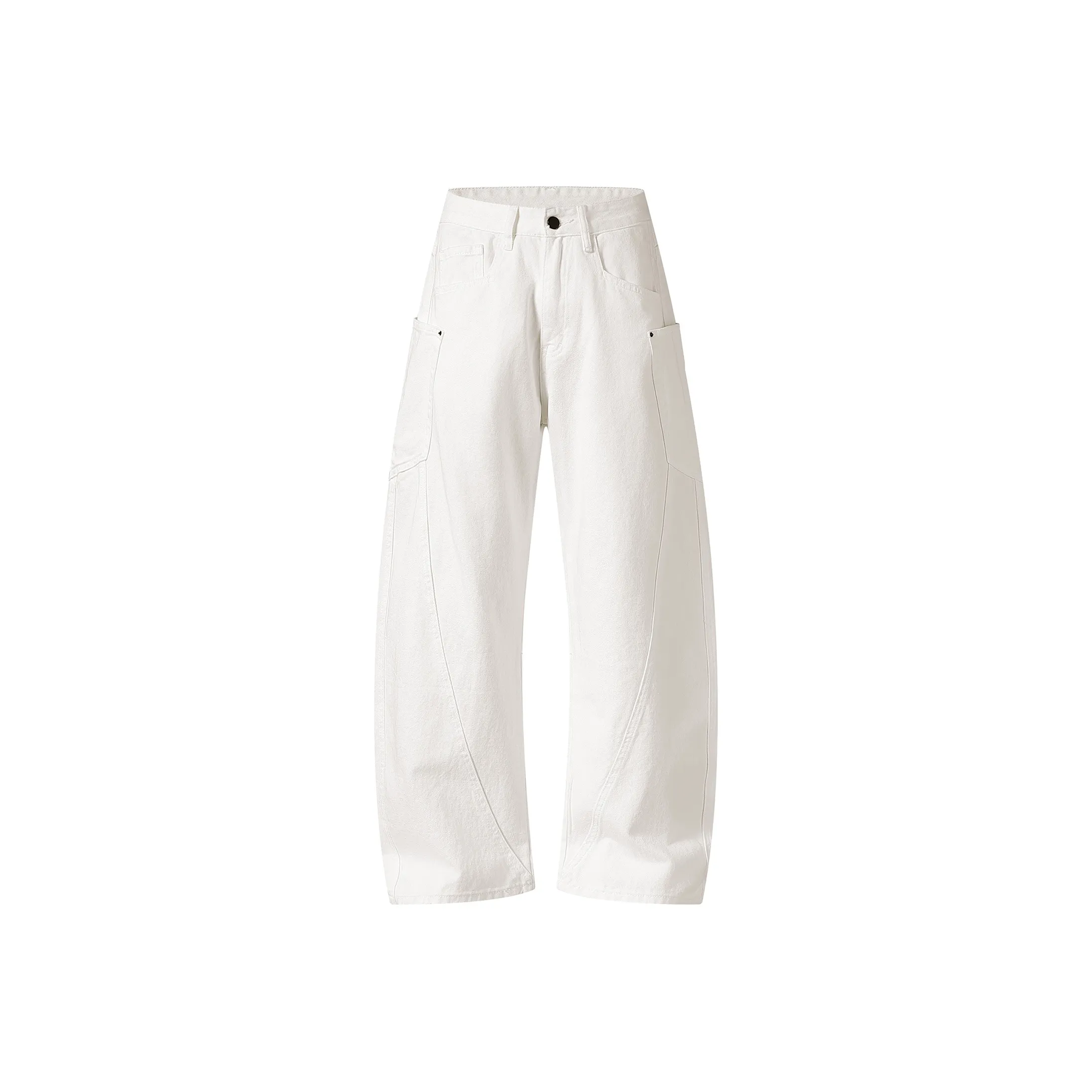 WPOOLL Белый Мужской Джинсы