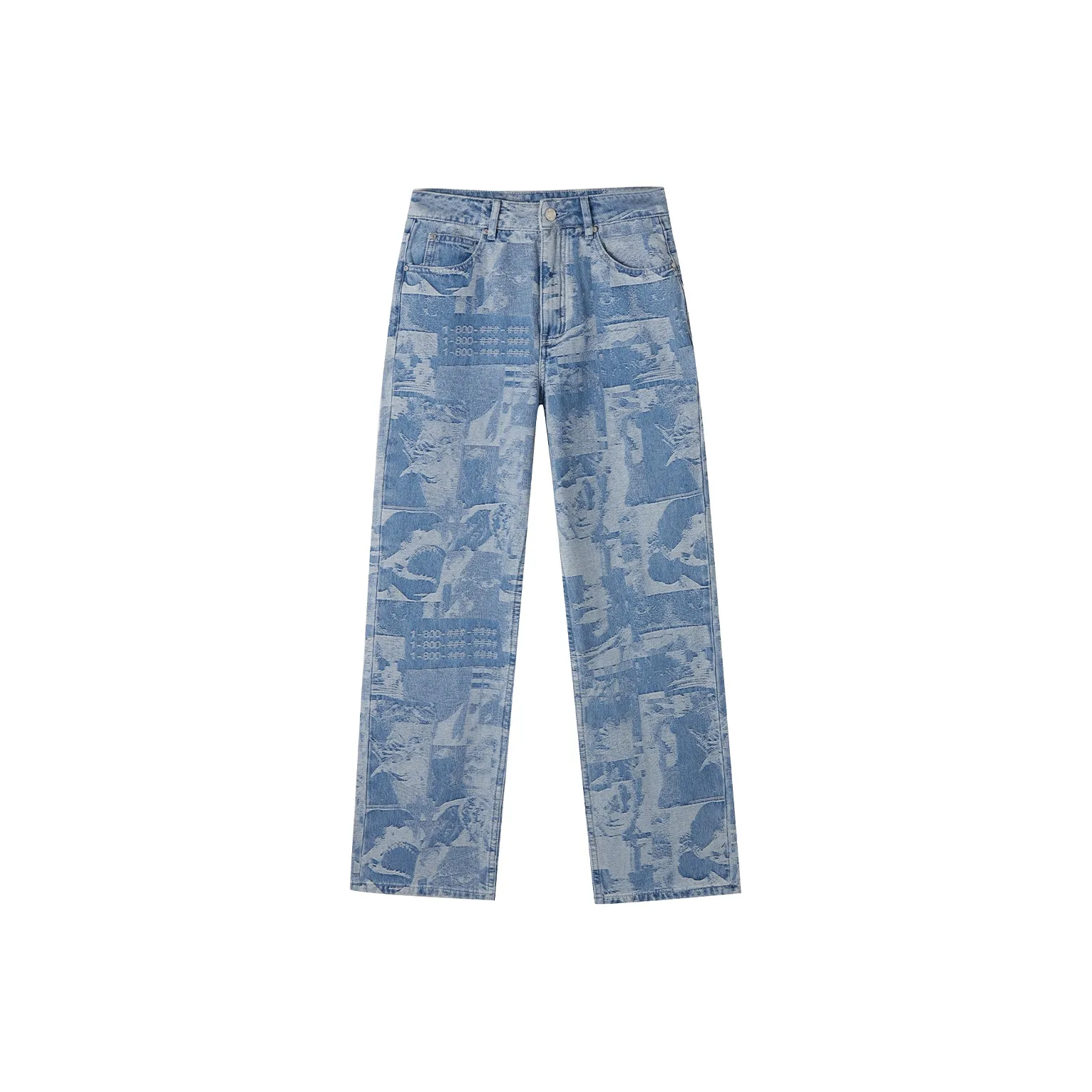 FUN x BEENTRILL FW24 Jeans Unisex Denim Blue