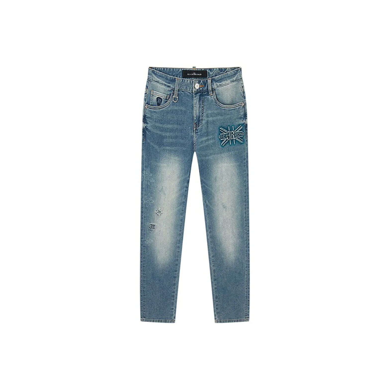 JOHN RICHMOND SS25 Jeans Unisex Dark Denim Blue