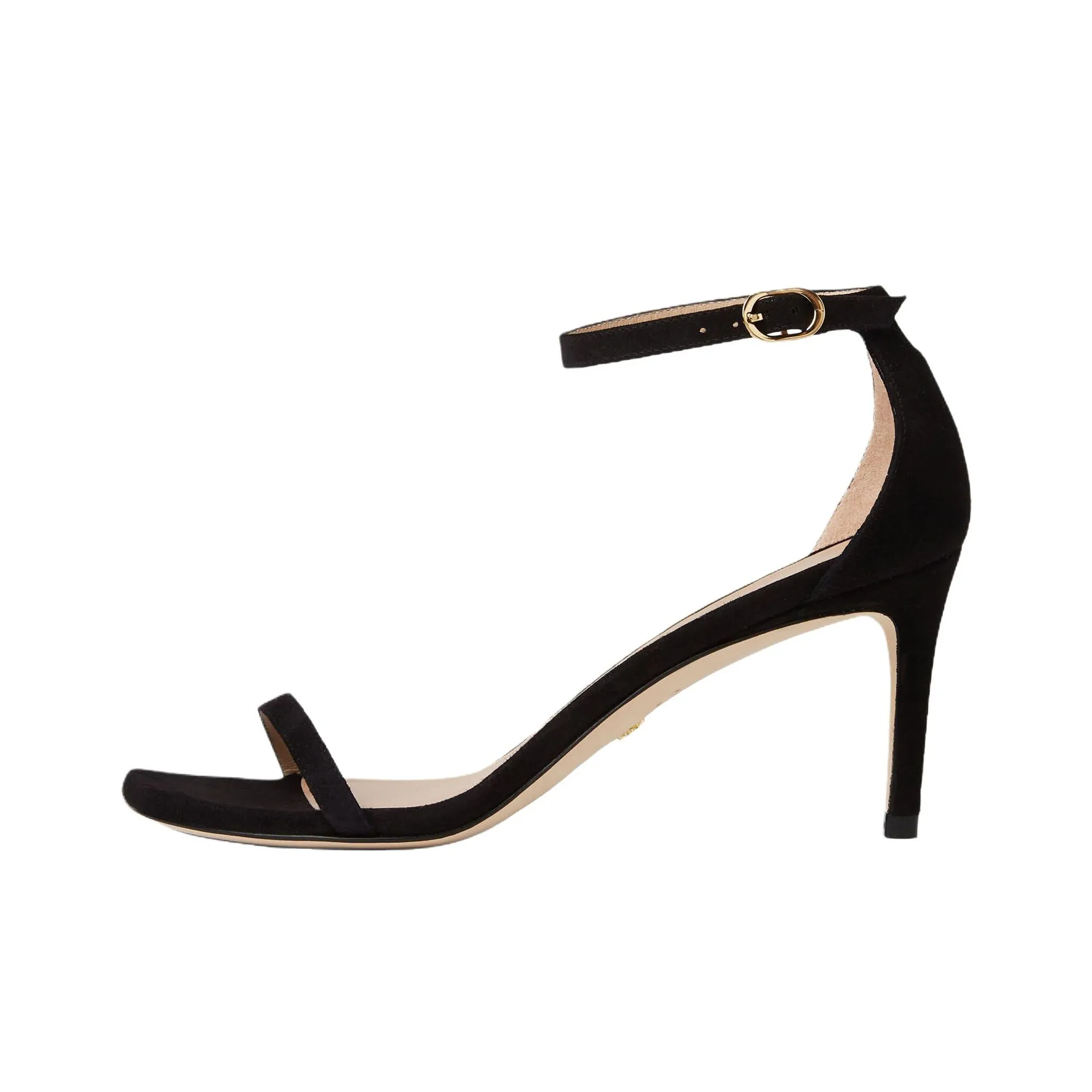 Stuart Weitzman SW Nudist One Ремешок Сандалии 7,5 см Женские Черные