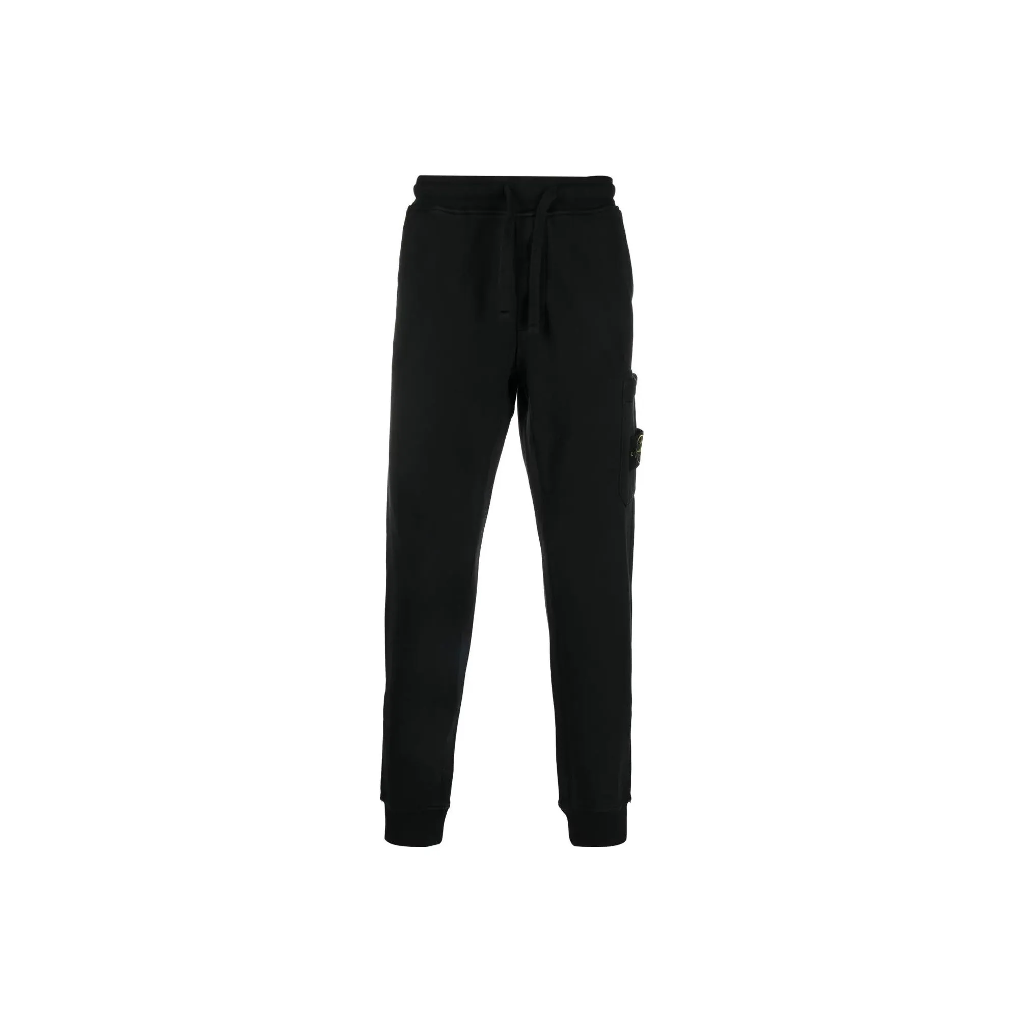 STONE ISLAND Knitted Sweatpants Men Black