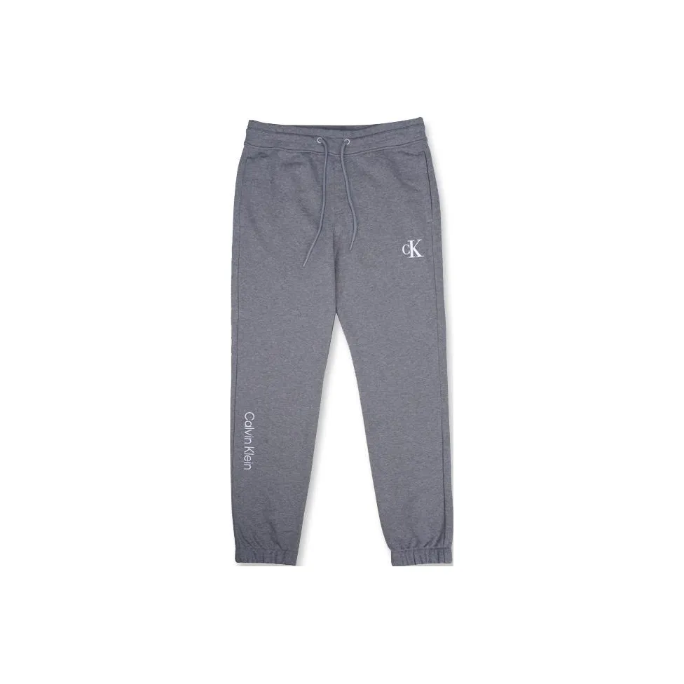 CK/Calvin Klein Knitted Sweatpants Men's Gray