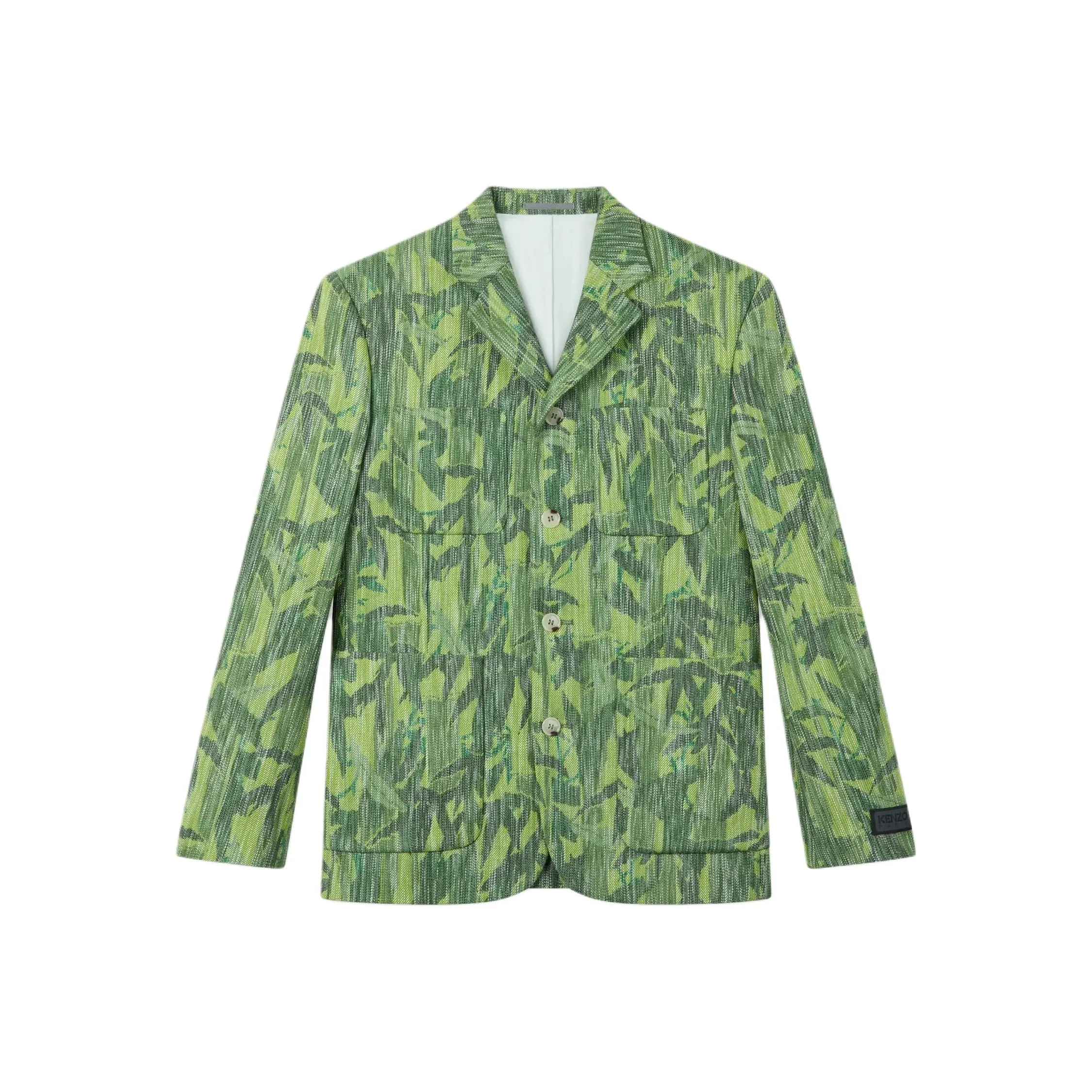 KENZO Chiku Rin Camo motif Blazer