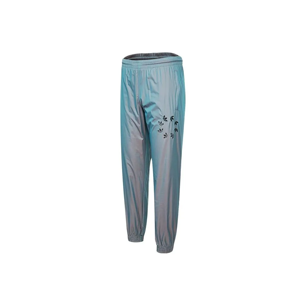 Adidas Originals Knitted Sweatpants Men's Silver Gray