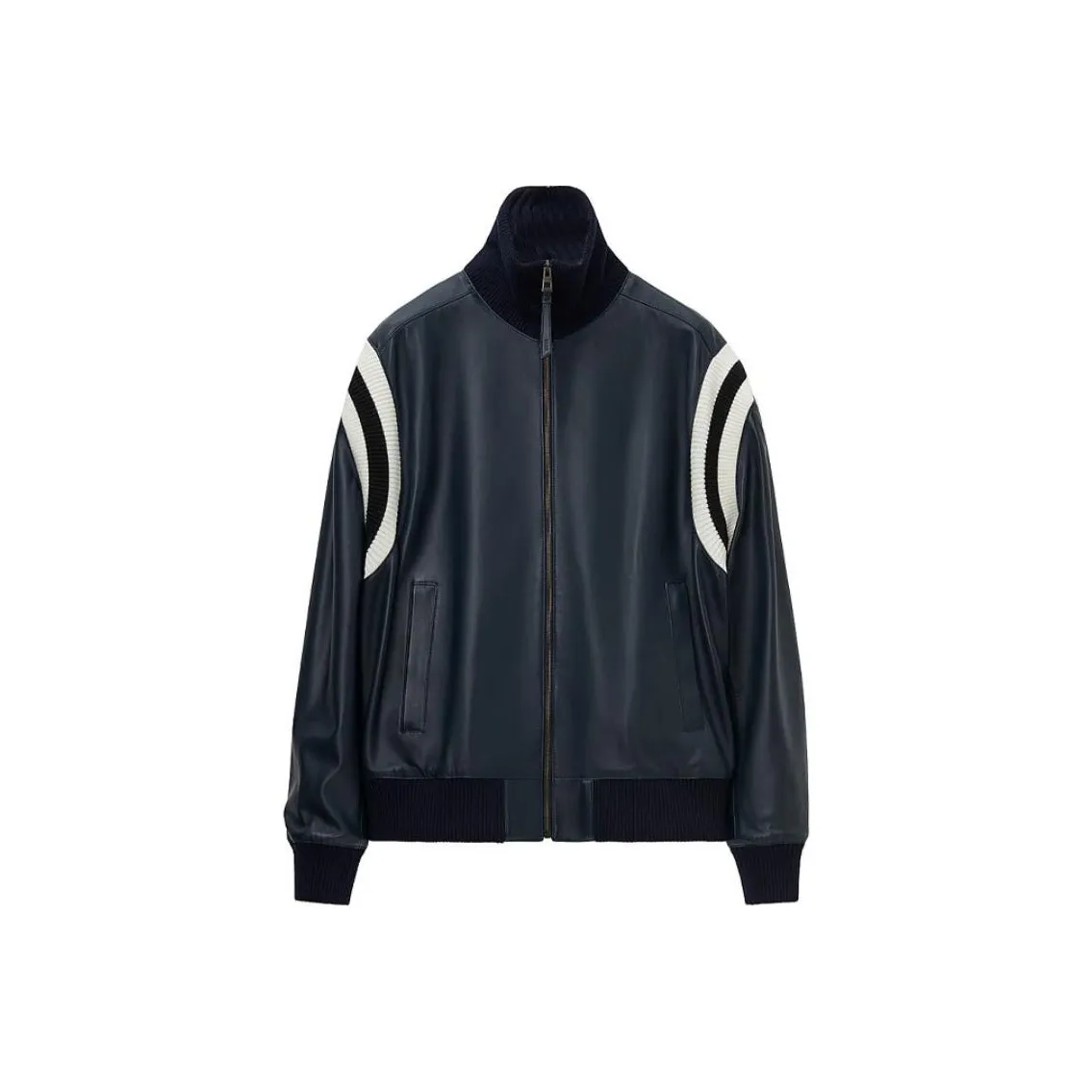 LOEWE High Waist Zip Up Bomber Jacket